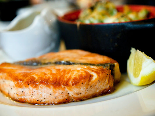 Over Roasted Salmon - Sanz Solutions Health and Longevity