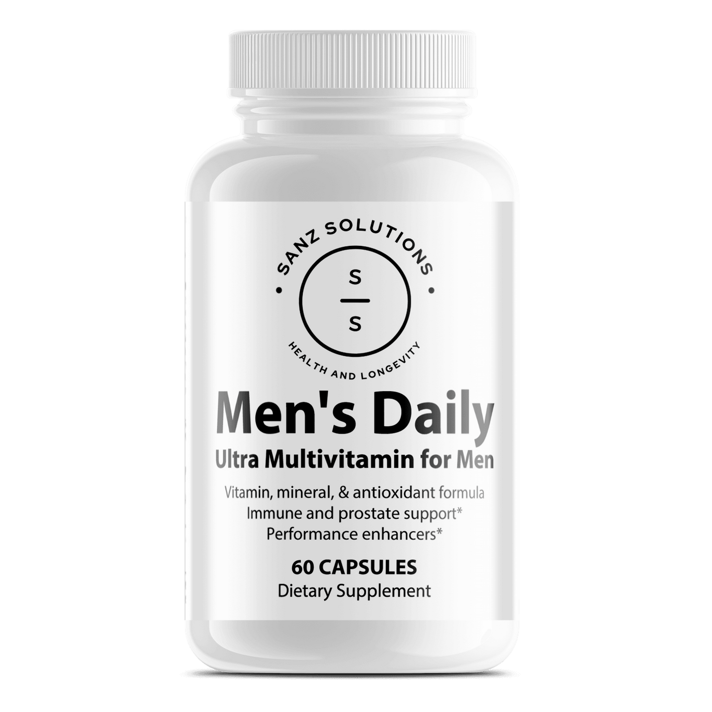 Men's Daily - Ultra Multivitamin for Men - Sanz Solutions Health and Longevity