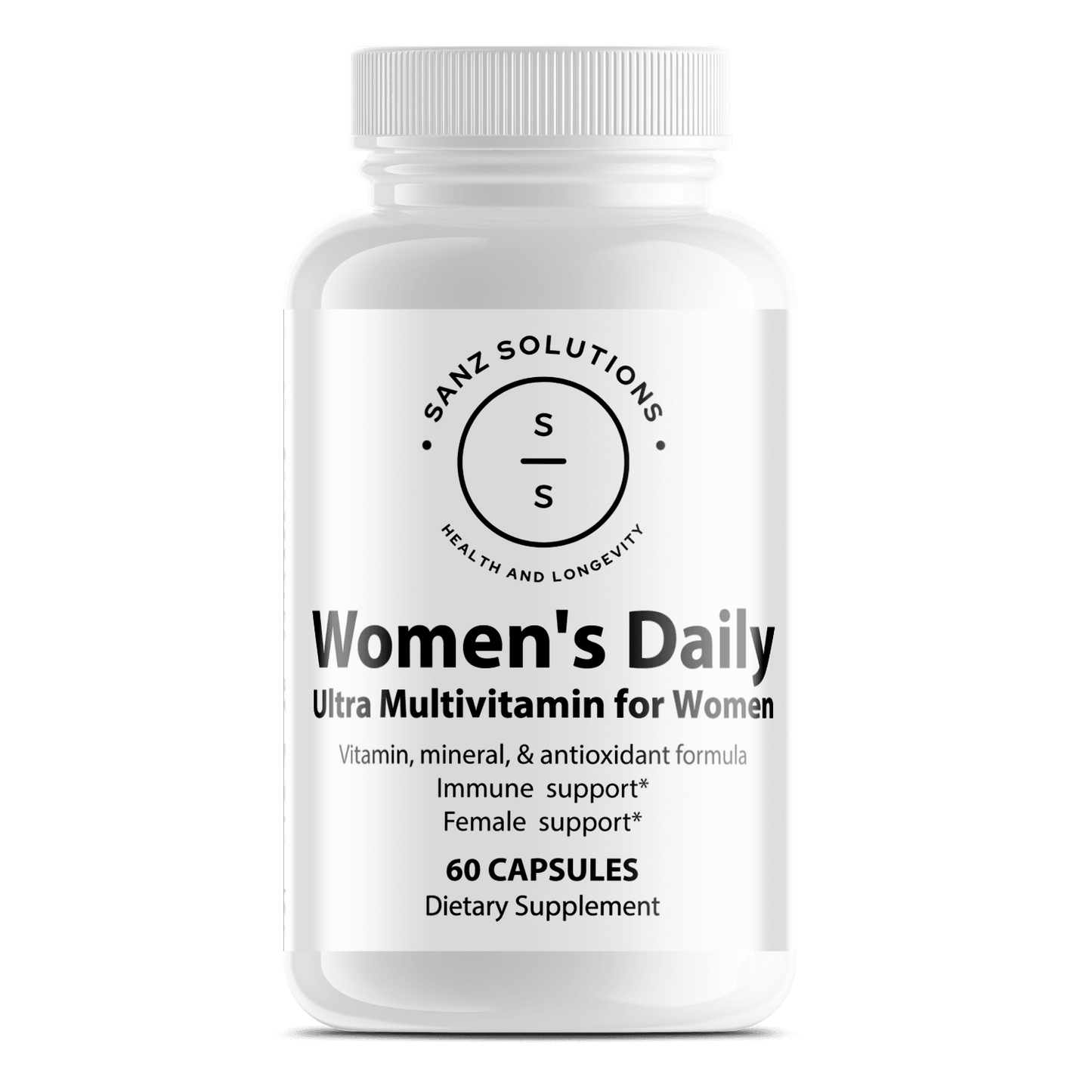 Women's Daily - Ultra Multivitamin for Women - Sanz Solutions Health and Longevity