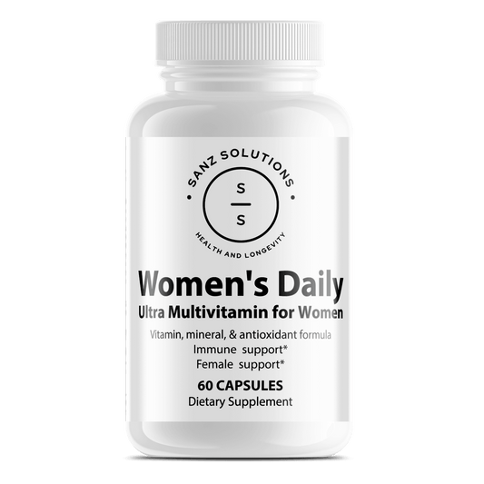 Women's Daily - Ultra Multivitamin for Women - Sanz Solutions Health and Longevity