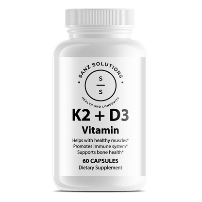 Vitamin K2+ D3 - Sanz Solutions Health and Longevity